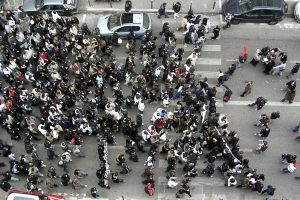 grupo de manifestantes