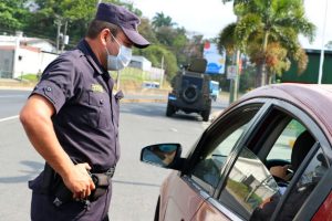 Policía Nacional El Salvador coronavirus