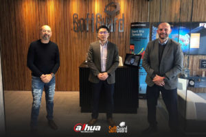 Directivos de SoftGuard y Dahua Technology en Buenos Aires