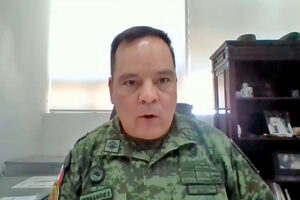 El Gral. Brig. DEM Antonio Hernández Tejeda del Ejército mexicano