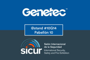 cartel de Genetec en SICUR 2022