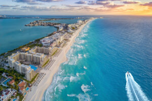 vista panorámica de Cancún