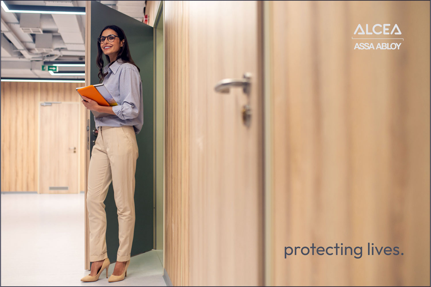 imagen promocional de ALCEA con el lema protecting lives