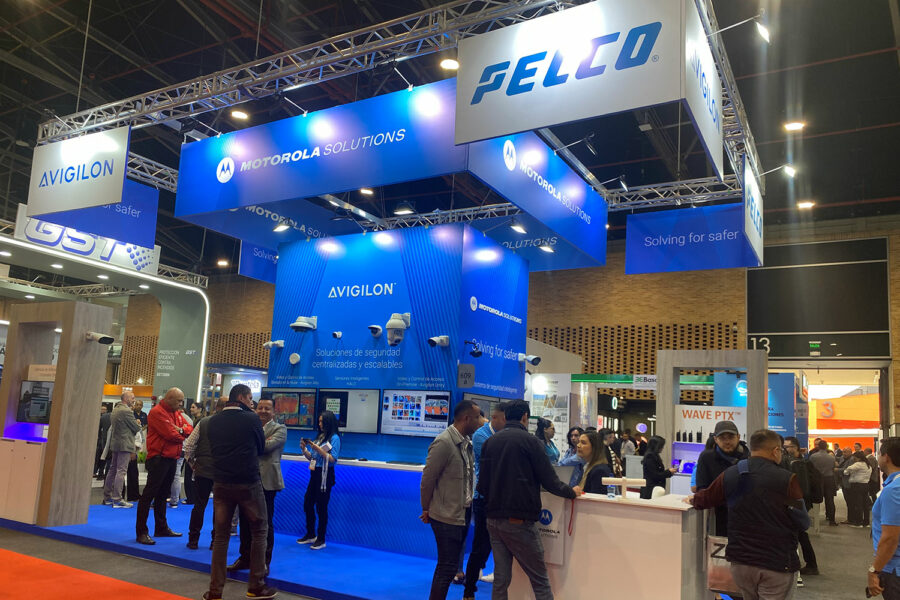 ‘Stand’ de Avigilon, Motorola Solutions y Pelco en la feria ESS+