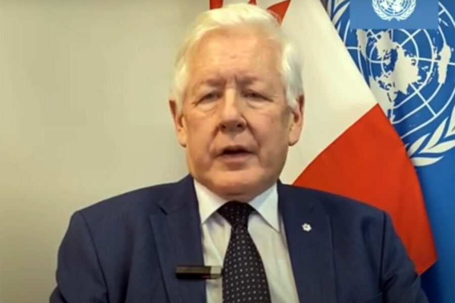 Bob Rae, embajador de Canadá ante la Organización de las Naciones Unidas (ONU).