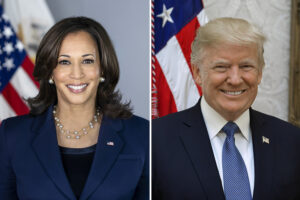 Kamala Harris y Donald Trump, candidatos a la presidencia de Estados Unidos.