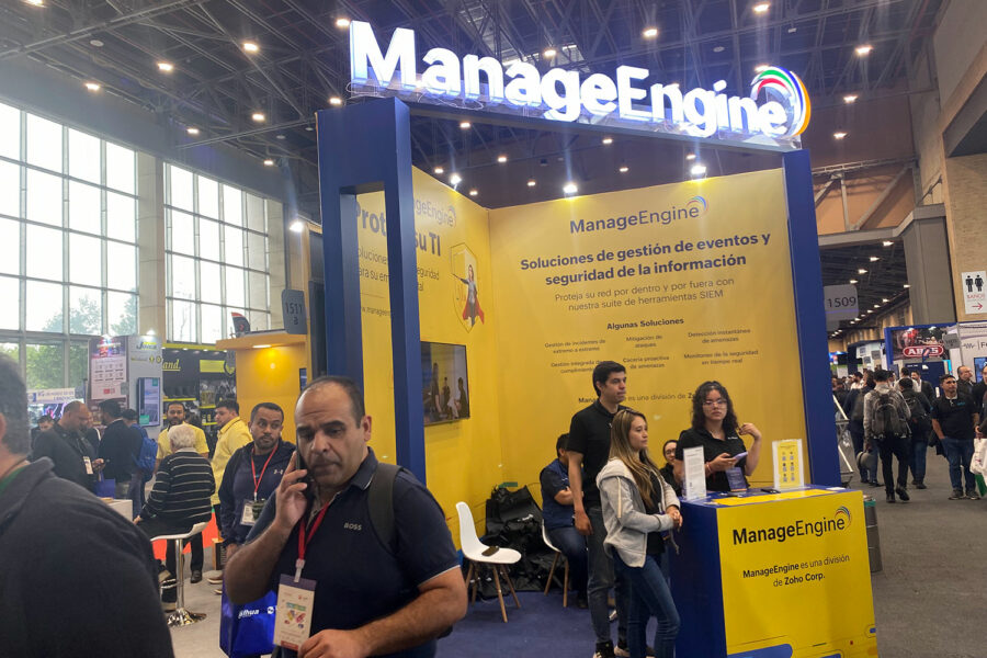 ‘Stand’ de ManageEngine en la feria ESS+ 2024