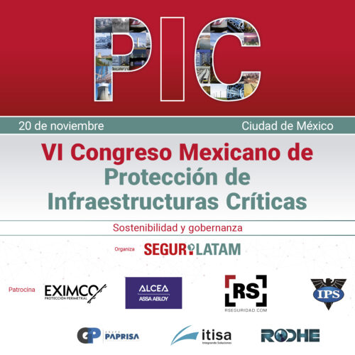 Cartel VI Congreso Mexicano de Protección de Infraestructuras Críticas