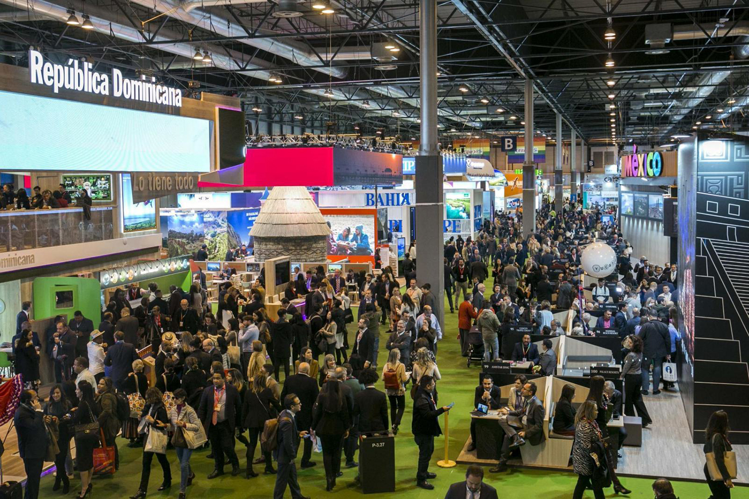 imagen de ambiente de la Feria Internacional de Madrid (Fitur)