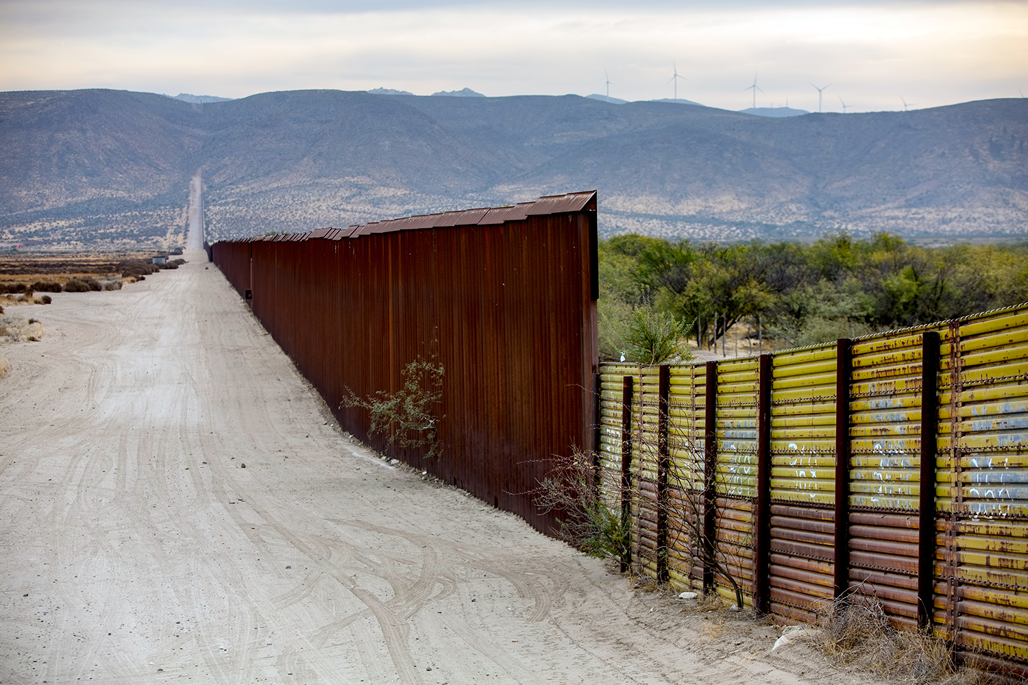 Frontera sur de Estados Unidos con México