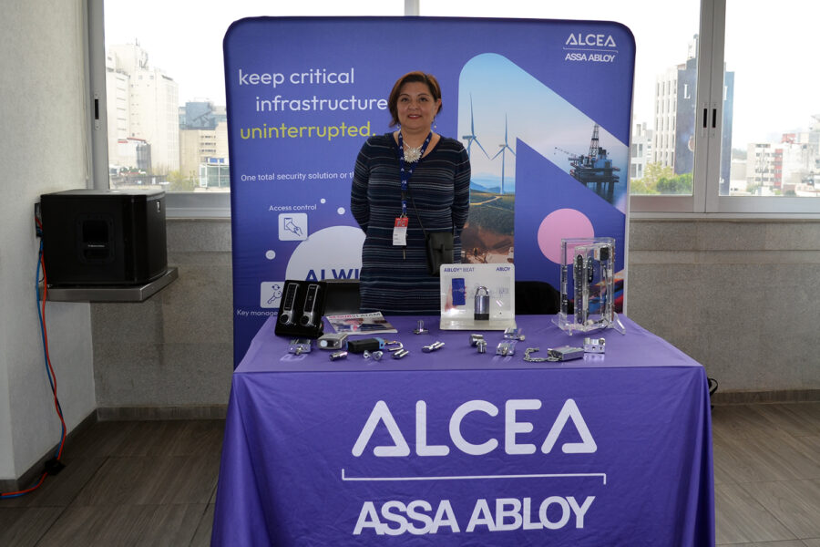 ‘Stand’ de ALCEA ASSA ABLOY en el VI Congreso Mexicano PIC.