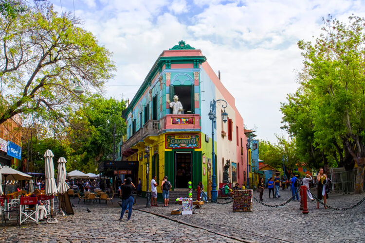 barrio de La Boca en Buenos Aires