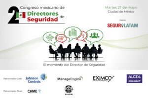 Cartel del II Congreso Mexicano de Directores de Seguridad