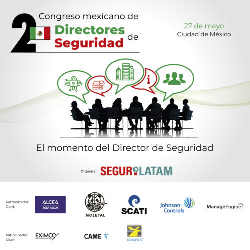 cartel del II Congreso Mexicano de Directores de Seguridad